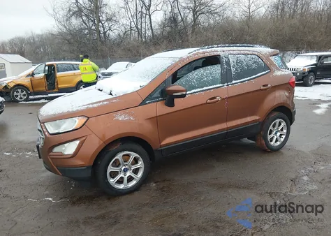 2018 Ford Ecosport Se z USA, uszkodzony, nr VIN MAJ6P1UL3JC218018